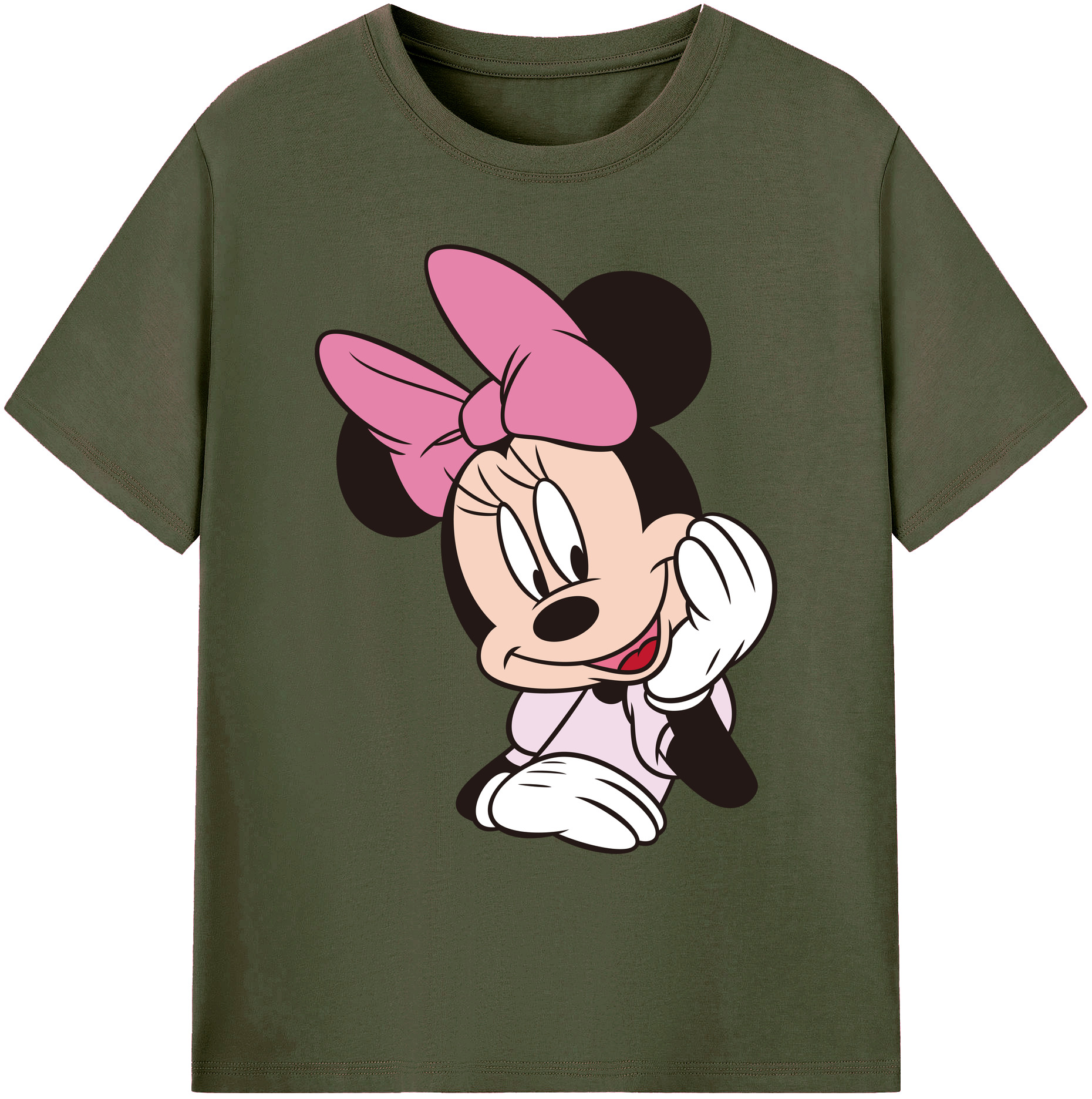 ミッキーマウス Mickey Mouse 綿100％ メンズ半袖Tシャツ｜肌触りやわらか＆通気性